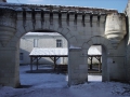 Lycée sous la neige