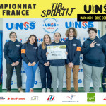 Equipe du lycée représentant l'académie au championnat de France